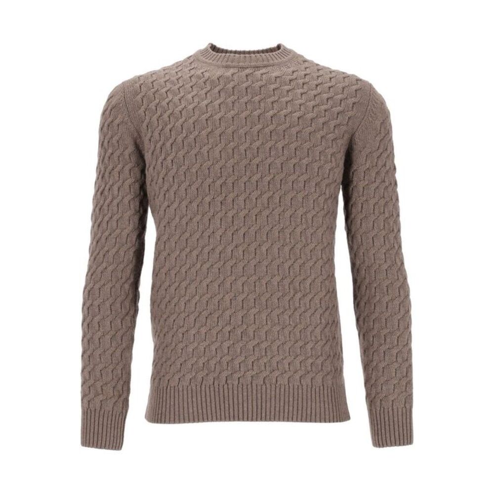 Al Duca D'aosta Men Cable Knit Sweater